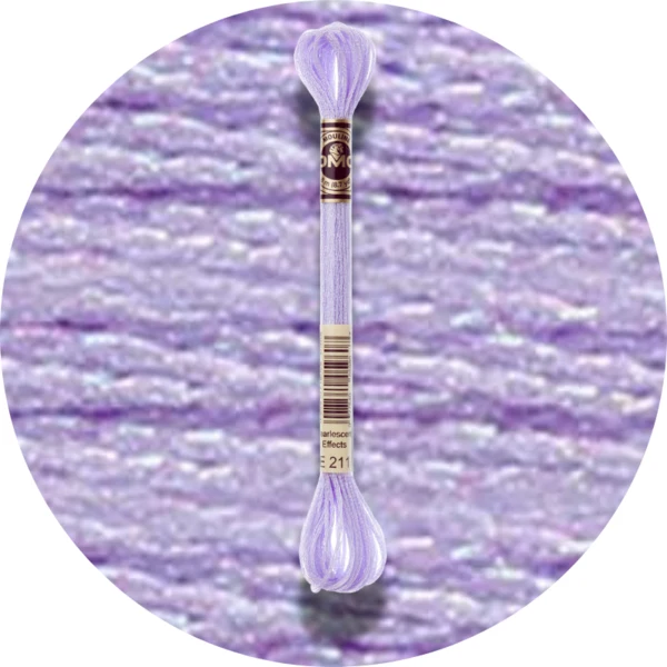 DMC Mouliné Light Effects Broderigarn